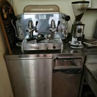 blocco 3 pezzi macchina caffè 