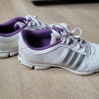 Adidas scarpe vera pelle