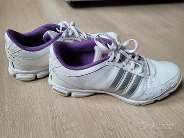 Adidas scarpe vera pelle