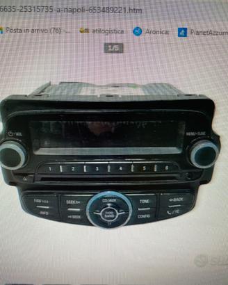 Autoradio orinale opel Corsa D del 2019