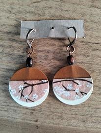 Orecchini di carta Handmade 
