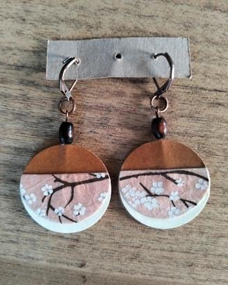 Orecchini di carta Handmade 