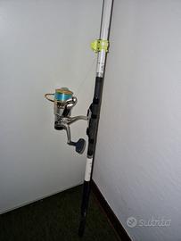 canna da pesca team daiwa 42ml con ryobi appl 3000