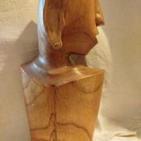 espositore in legno per collane e orecchini 