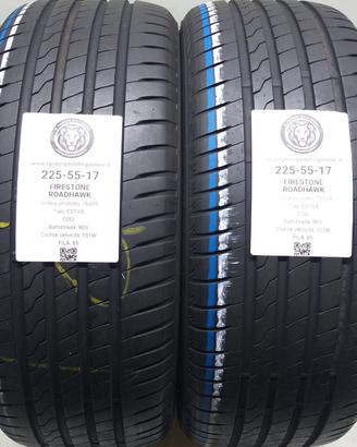 2 GOMME 225 55 17 FIRESTONE A76449