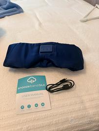 Maschera sonno Snoozeband cuffie audio integrate