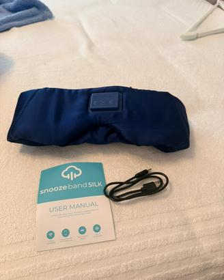 Maschera sonno Snoozeband cuffie audio integrate