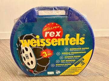 Catene da neve, Weissenfels euro rex nuove!!!