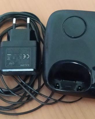 Gigaset Cordless AS 405 A con Segreteria - Nero
