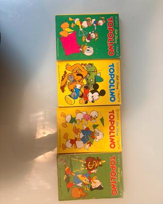 Lotto 4 Topolino Anni ’70 - Solo 12€!