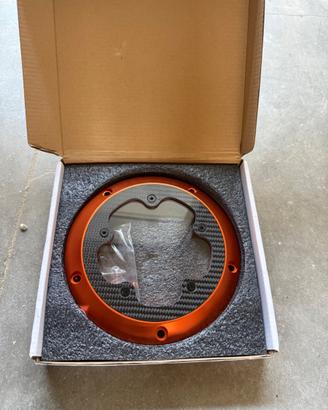 Derby Cover Alluminio CNC e Carbonio per Harley M8