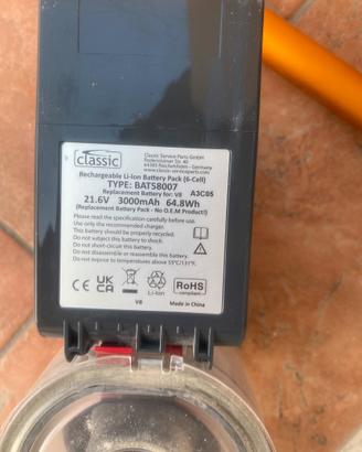 Aspirapolvere Dyson V8 (pezzi di ricambio)