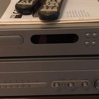 Ampli NAD C352 e  CD Player NAD C542