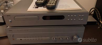 Ampli NAD C352 e  CD Player NAD C542