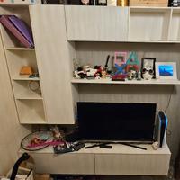 Parete attrezzata salotto