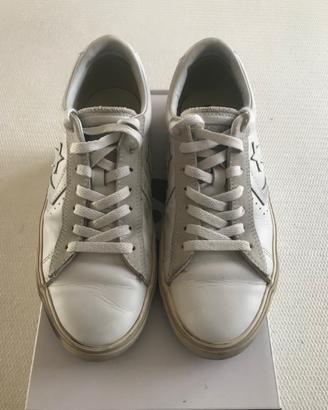 Scarpe Converse in pelle misura 8,5(42)