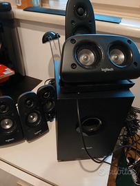 Impianto audio sorround pc logitech Z506