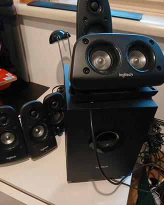 Impianto audio sorround pc logitech Z506