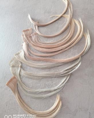 Extension capelli biondo cenere