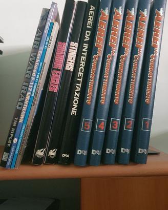 Aerei da combattimento + libri