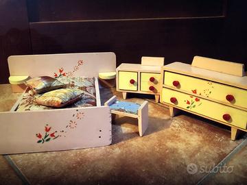 Mobili casa delle bambole anni 60