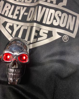 Luce teschio Harley Davidson