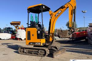 MINI ESCAVATO JCB 18Z-1 - ANNO 2024 - PARI AL NUOV
