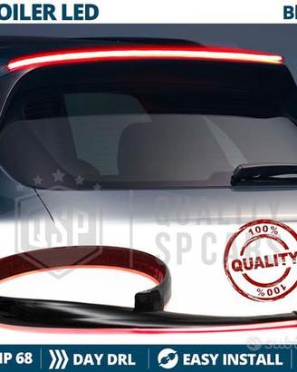 SPOILER LED per SKODA Striscia LED Posteriore NERA