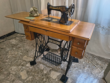 Macchina da cucire Singer (1921), libretto, mobile