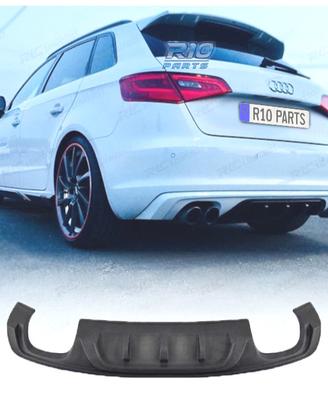 DIFFUSORE AUDI A3 8V 12-16 LOOK RS3