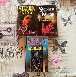 Lotto 3 libri Stephen King - Edizione rilegata