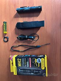 Torcia tattica nitecore mh12