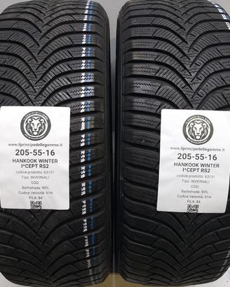 2 GOMME 205 55 16 HANKOOK A63151