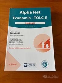 Alpha Test Economia - TOLC-E
