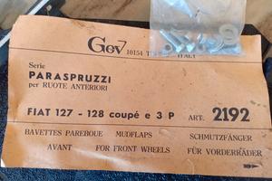 paraspruzzi d'epoca ruote ant.