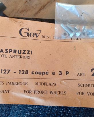 paraspruzzi d'epoca ruote ant.