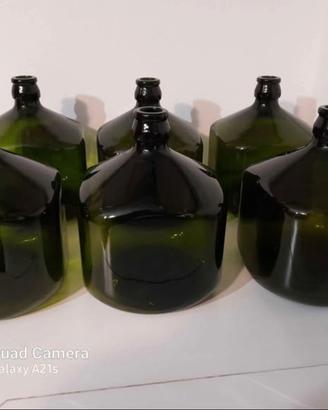 Damigiane quadrate vintage 