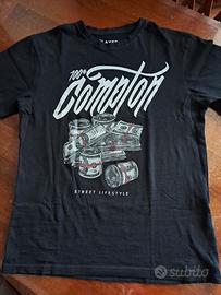 T-shirt nera maglietta Terranova come nuova XS