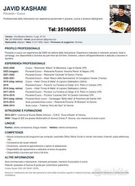 cuoco pizzaiolo 