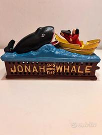 Salvadanaio vintage Jonah and the Whale