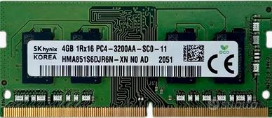 RAM 8GB DDR4 3200