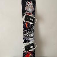Snowboard libtech 161 cm con atachi union ultra