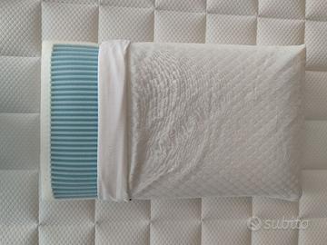 Cuscino in memory foam con inserto in gel fresco