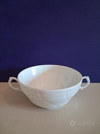 tazza da brodo vecchio Ginori in bianco