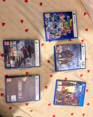 Vari giochi ps5 disponibili