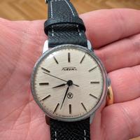 Orologio Raketa Vintage Argento vintage manuale