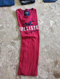 magliette ragazzo tg S Hollister