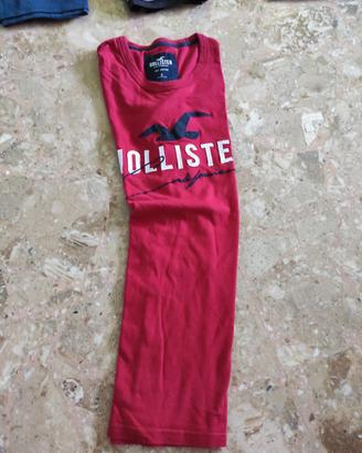 magliette ragazzo tg S Hollister