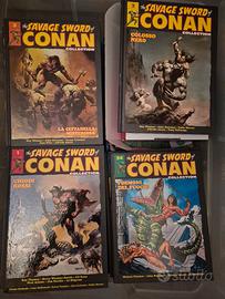 collezione completa  savage sword of conan