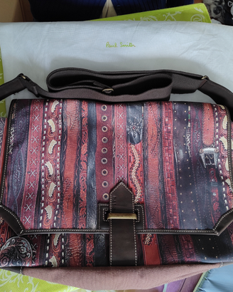 Borsa Paul Smith in pelle, NUOVA